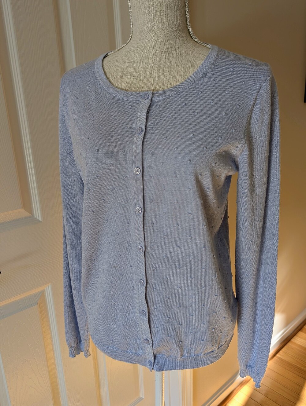 Premise Blue Knit Cardigan